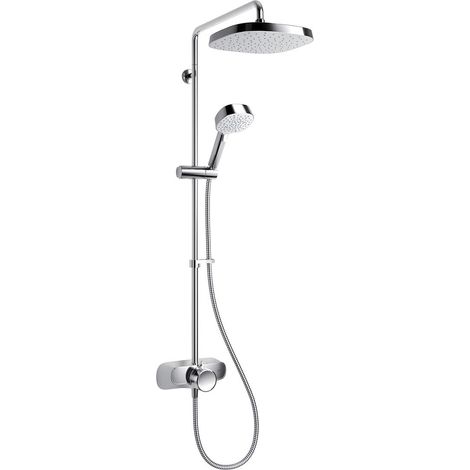 Mira Showers Form Dual Thermostatic Mixer Shower Valve Exposed + Rainshower Head (1/5)