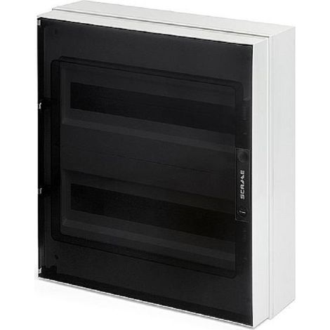 Scame centralino modulare parete ikona 24m din ip66 grigio 679.2024