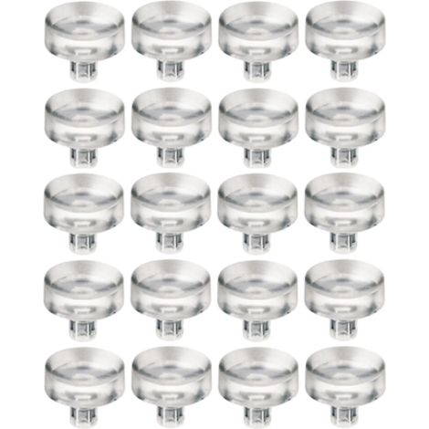cyclingcolors 20x ventose tavolo vetro gomma silicone mobili tampone anti-collisione trasparenti piedini paraurti antiscivolo tappi gommini staffe supporti