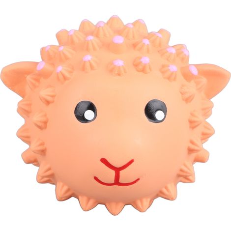 Balle à mâcher interactive en latex sans danger pour animaux de compagnie (taille moyenne) pour chiens et chats. (1/5)