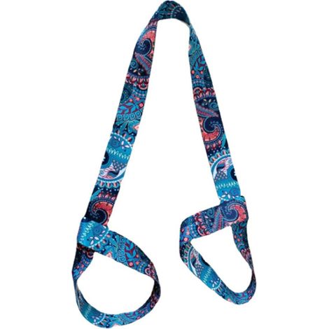 Sangle Pour Tapis De Yoga - Réglable - Polyester Coton Épais - Transport Et Étirement - Usage Intérieur Et Extérieur - 1 Pièce
