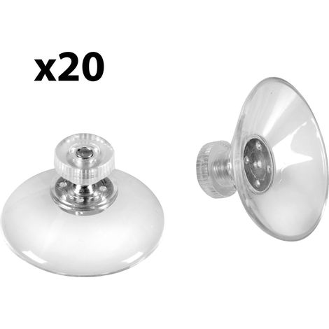 Ventose multiuso, 20 pz - Ø 40 mm