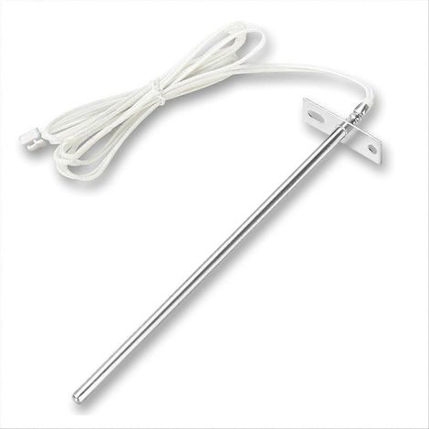 Sonde de remplacement pour grills à granulés de bois et fumoirs, capteur de température haute précision, compatible avec la plupart des modèles de barbecue à pellets. (1/5)