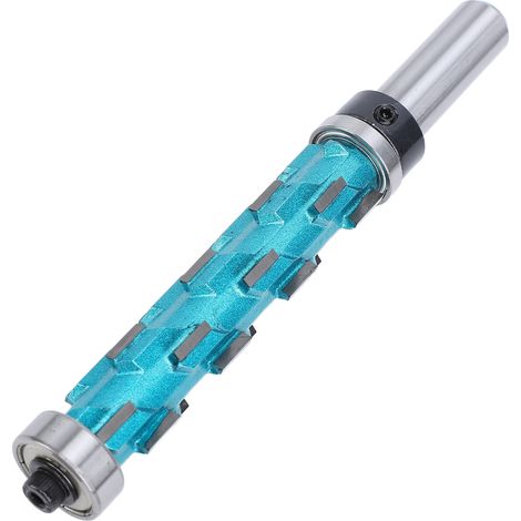 Fraise router copier affleurer spirale 12.7mm queue 19mm diamètre coupe double roulement carbure pour bois (1/5)
