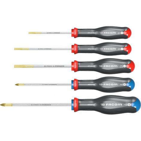 Facom AT.5PB Set Cacciaviti Protwist 5 Pezzi