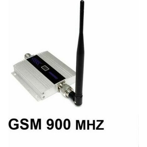 GABRIELLE Amplificador repetidor de señal móvil GSM900 Mhz con antena exterior cobertura 200m²