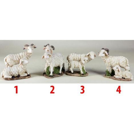 1 PECORE IN GRUPPO 10CM