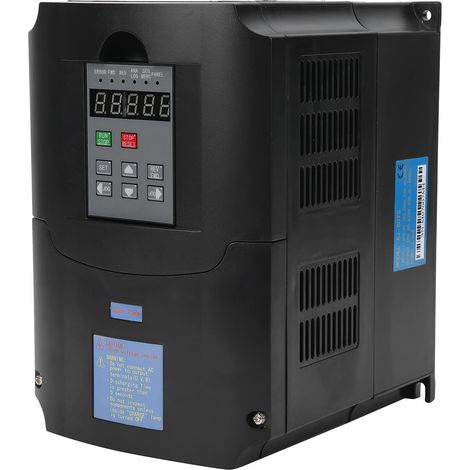 Jeffergarden Convertisseur de Fréquence Convertisseurs de Puissance Commandes de Moteur électrique Entrée Monophasée AC180-250V Sortie Triphasée 220V Fournitures A2-8075,Onduleur (1/5)