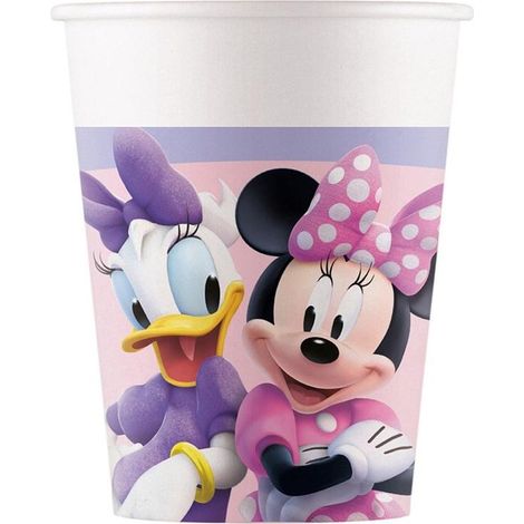 Minnie Junior Pappbecher 200 ml, 8 Stück