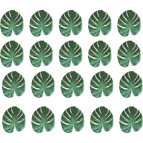 20 fausses feuilles de Monstera (1/3)