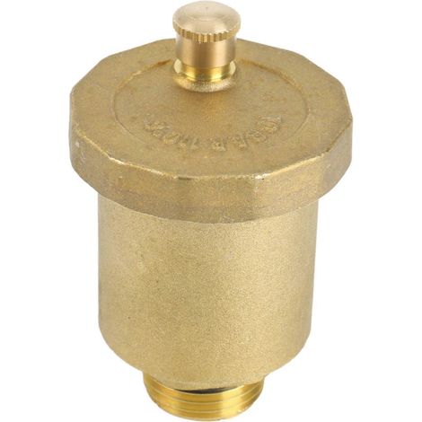Soupape de purge d'air automatique en laiton avec filetage extérieur pour chauffe-eau solaires (soupape de décharge de pression) - JBMEDIA (1/4)