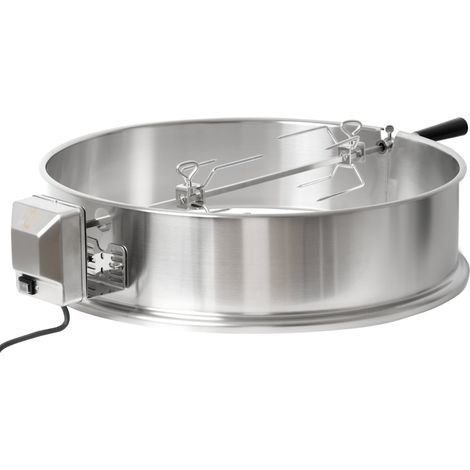 BBQ-Toro asador de acero inoxidable para parrilla de 57 cm  asador, barbacoa asador giratorio