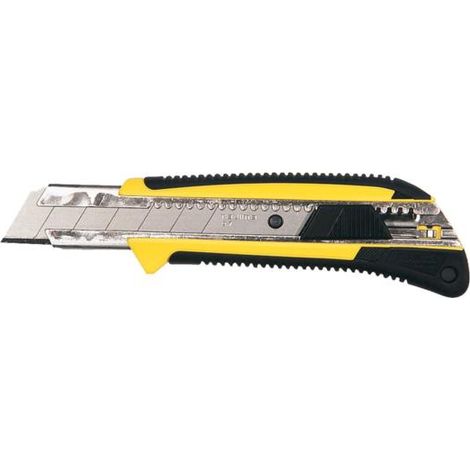TAJIMA Cutter 25 mm bi-matière (blocage à molette crantée)