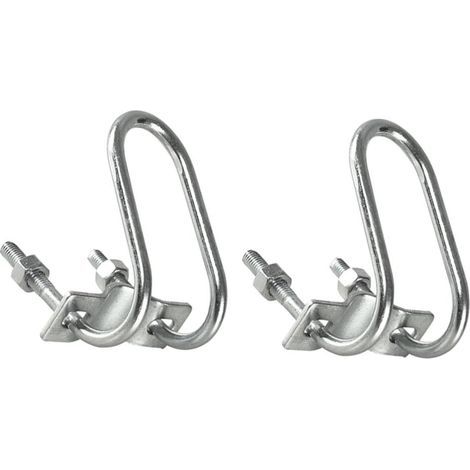 2Pièces Support de Parasol Réglable pour Dîner Clip de Fixation Pratique pour Umbrella Accessoire pour Événements Plein (1/5)