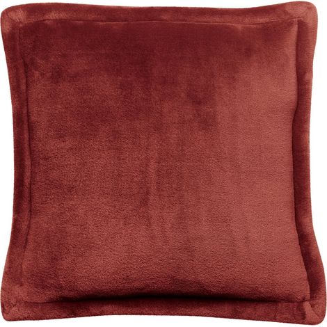 Coussin Décoratif Motif Géranium Tendre pour Salon et Chambre, Carré 50 x 50 cm - PANGIVO (1/2)