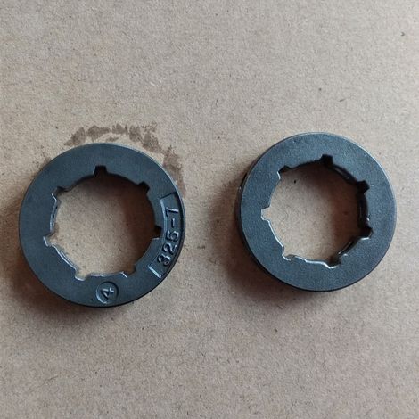 Oligen RIM GBJ7S7 Kettenrad, Modell 11892, Spezifikation 325-7, kleine Welle, kompatibel mit kleinen Kettensägen, verschleißfeste Legierung. (1/2)