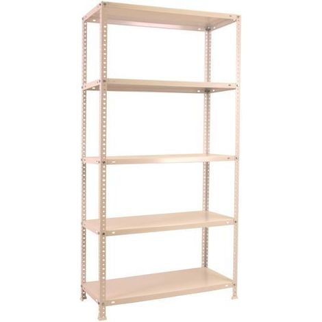 SimonRack Metallregal weiß 180x80x40 cm