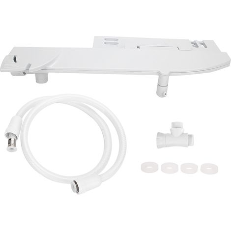 Lot de 2 douchettes WC auto-nettoyantes - Bidet toilette avec flexible, pulvérisateur sanitaire pour salle de bain, rinçage efficace (1/5)