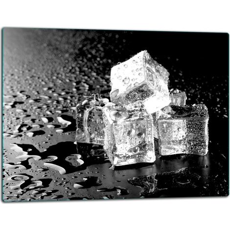 Schneidebrett aus Glas, 52 x 40 cm, Eisschwarz (1/5)