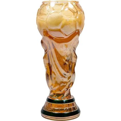 Verre à bière Coupe du Monde 2026 - 500 ml - Verre durable - Cadeau élégant pour homme, papa, Fête des Pères, anniversaire ou jour de match - Ambre parfait au quotidien (1/5)