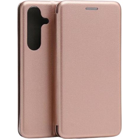 Funda magnética Beline para Samsung S24S921, color oro rosa.