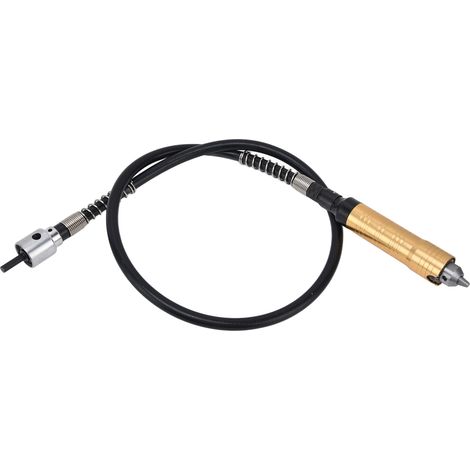 Flexibles Bohrfutter 0,3–6,5 mm, Gummi- und ABS-Verlängerung mit Aluminiumlegierung, Bohrverlängerung, flexible Wellenklemmung (1/5)