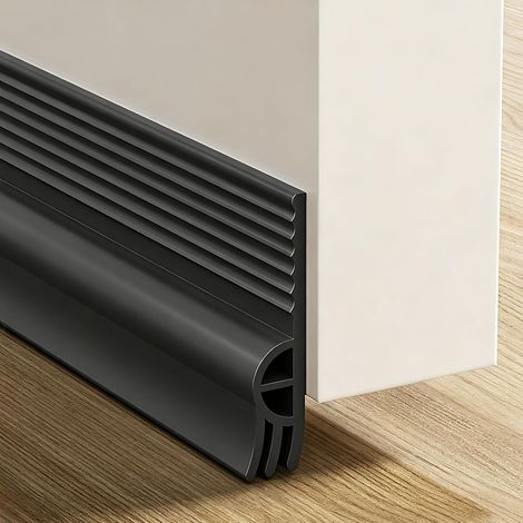Boudin de porte isolant, Bas de porte, Trois couches d'étanchéité (1/5)