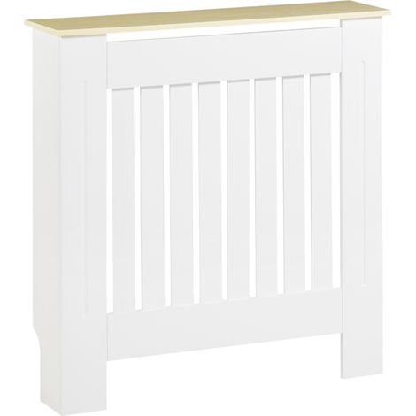 Cubreradiador MDF 78x19x83 cm Blanc