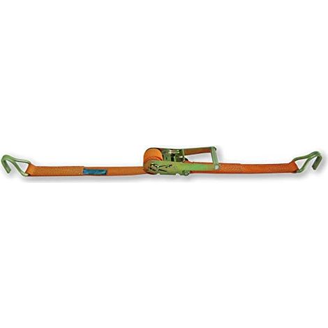 Cinghia mm.50 con fibbia di ancoraggio e cricchetto art.8182 - mt.8.5 (1/4)