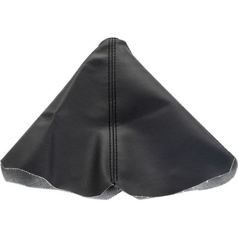 Housse de Levier de Vitesse En Cuir PU Noir pour Voiture, Housse Anti-Poussière pour Pommeau de Levier de Vitesse, Housse de Frein à Main Antistatique et Antidérapante pour Voiture(Noir) (1/5)
