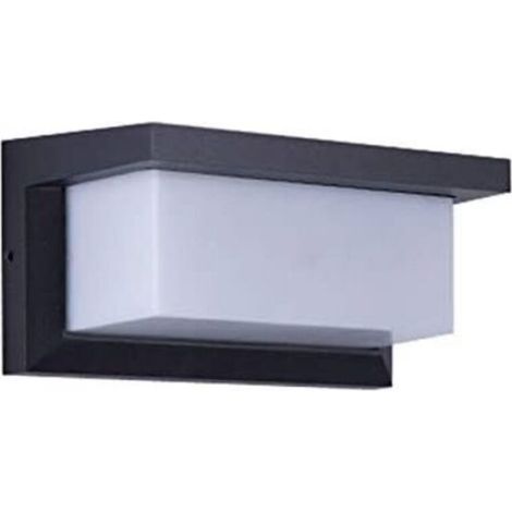 XVX LED Applique Murale Extérieur 18W Étanche En Aluminium Anthracite Eclairage Décoration Lumière (1/4)