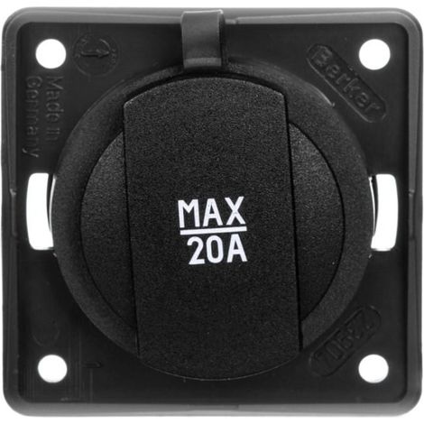 Presa di corrente per auto 24V, antracite opaco, meccanismo Integro 945702505