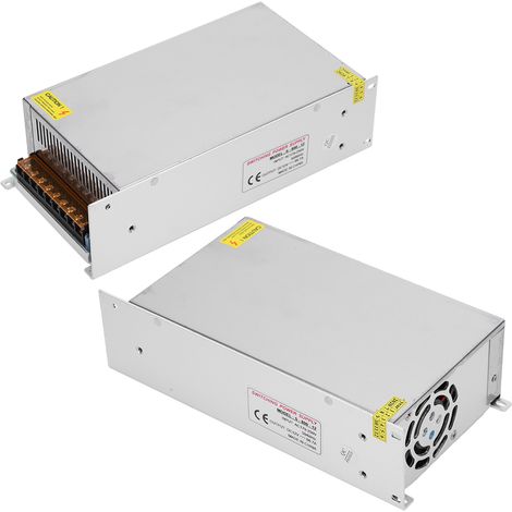 Adaptateur secteur à découpage DC12V en alliage d'aluminium pour barre lumineuse LED, imprimante 3D (S-800-12 (12 V 66,7 A 800 W) AC170-250 V) (1/5)