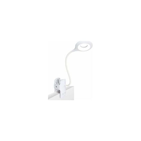 LED Lampe de Lecture,3 réglages différents Eye Protect lampe à pince Pour Livre,Lampe de lecture rechargeable USB,Lampe de bureau à pince à commande tactile (1/5)