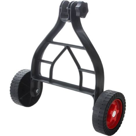 Roues de Support pour Tondeuse à Gazon Roues réglables pour Tige de Coupe de 25 à 28 mm Roue auxiliaire Facile à Pousser