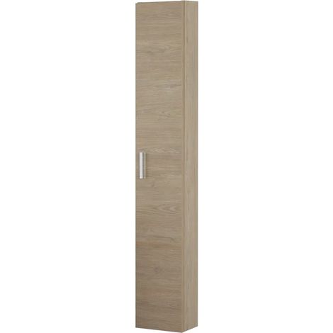 Pensile bagno sospeso 150 cm rovere dolomite con anta reversibile Desya (1/5)