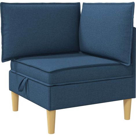 Sofa mit Stauraum Stoff vidaXL