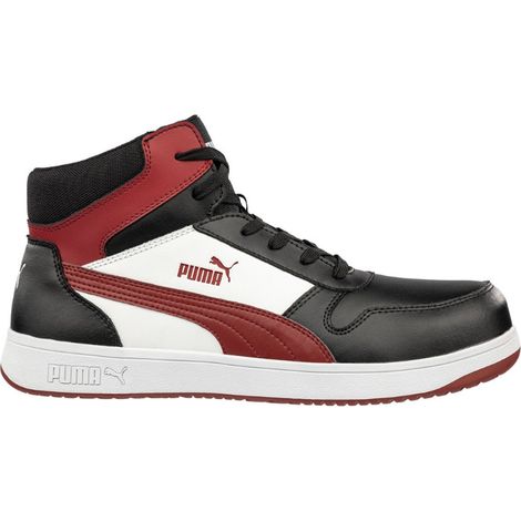 Chaussure de sécurité Frontcourt noir blanc rouge S3L P 43 PUMA 630050201000043