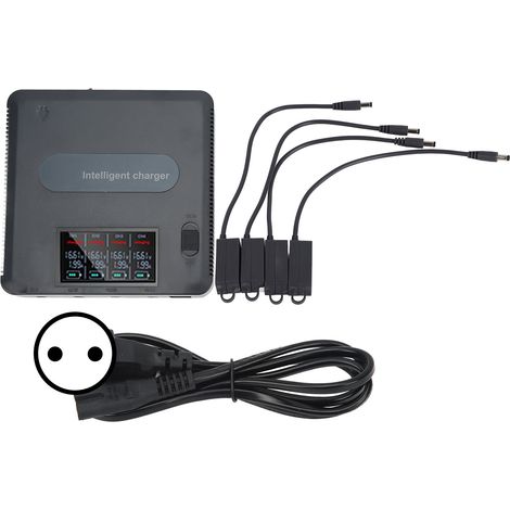 Chargeur de batterie pour drone Mavic 3, avec affichage numérique, composants électroniques en plastique gris, outil de charge UAV, prise UE 100-240V (1/5)