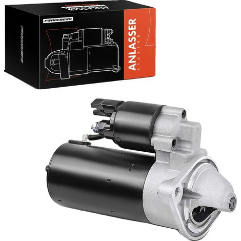 Motorino d'avviamento, 1,7 kW, 12 V, 9 denti, 2 fori di montaggio, rotazione oraria (1/5)