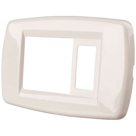 Poly Pool Placca Elettrica - Avorio - 172x160 mm