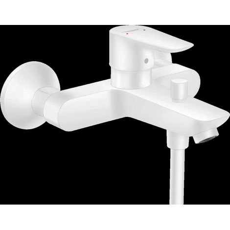 Hansgrohe Talis E - Badewannenarmatur, weißmatt 71740700