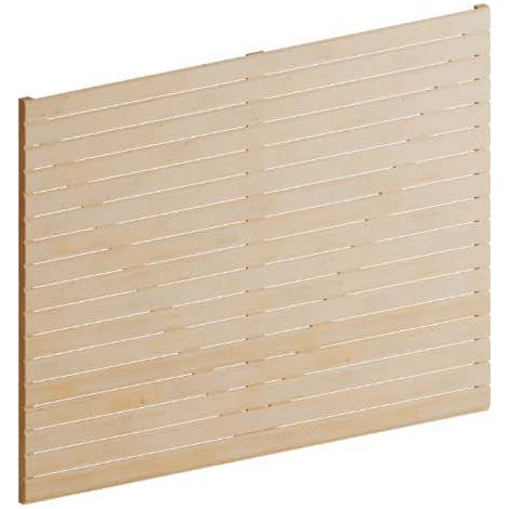 Alpholz – Paroi latérale en épicéa 261 cm – Hauteur 202 cm – Installation facile – Compatible modèles Olaf, Lars, Freya (1/4)