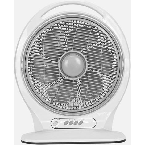 Ventilador Sobremesa Ladi 55w Blanco 3vel 6aspas C/asa 55x45x19,5cm