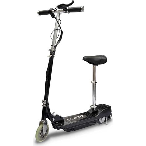 Teenpull – E-Scooter mit Sitz 120 W Schwarz (1/5)