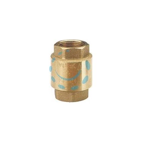 VALVOLA DI RITEGNO PER ACQUA "YORK" ART.103 - F 1/2" - pressione esercizio 12 bar