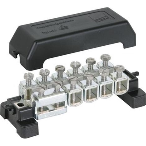 Dehn Potentialausgleichschiene K 12 m. Abdeckhaube UV-beständig 563201 (1/5)