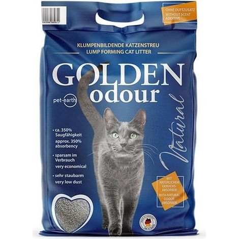 Golden-grey Golden Odour Katzenstreu agglomierend 7 kg grau-golden