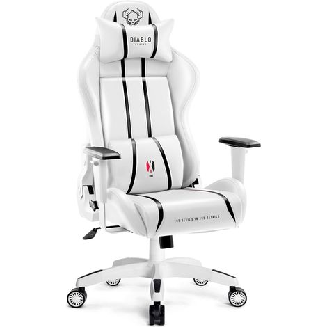 Chaise Gaming Diablo X-One 2.0 Small:  blanche-noire