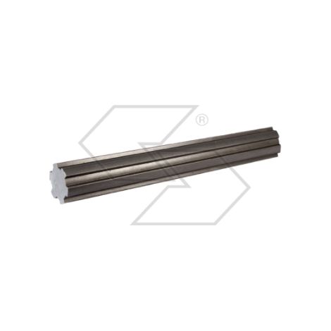 Barra scanalata profilo esterno 21x25x5 6 cave L=1000 mm per trattore agricolo